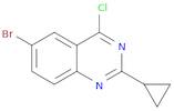 6-Bromo-4-chloro-2-cyclopropylquinazoline