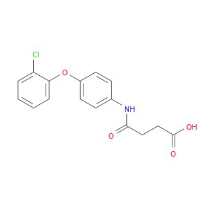 4-((4-(2-Chlorophenoxy)phenyl)amino)-4-oxobutanoic acid