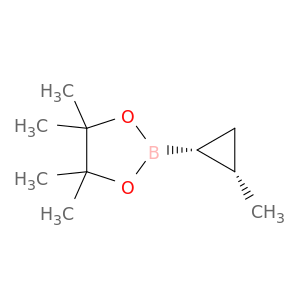 rel-4,4,5,5-Tetramethyl-2-((1R,2S)-2-methylcyclopropyl)-1,3,2-dioxaborolane