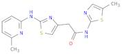 2-(2-((6-Methylpyridin-2-yl)amino)thiazol-4-yl)-N-(5-methylthiazol-2-yl)acetamide