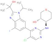 (3S,4R)-4-((5-Chloro-4-(4-fluoro-2-(2-hydroxypropan-2-yl)-1-isopropyl-1H-benzo[d]imidazol-6-yl)pyr…