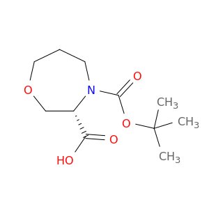 (S)-4-(Tert-Butoxycarbonyl)-1,4-Oxazepane-3-Carboxylic Acid