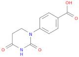 4-(Tetrahydro-2,4-dioxo-1(2H)-pyrimidinyl)benzoic acid