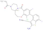 2-Amino-4-[(4aS)-8-chloro-10-fluoro-2,3,4,4a,5,6-hexahydro-12-oxo-3-(1-oxo-2-propen-1-yl)-1H,12H-p…