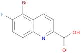 5-Bromo-6-fluoroquinoline-2-carboxylic acid