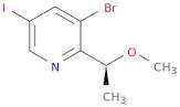 (S)-3-Bromo-5-iodo-2-(1-methoxyethyl)pyridine