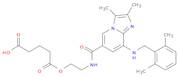 5-(2-(8-((2,6-Dimethylbenzyl)amino)-2,3-dimethylimidazo[1,2-a]pyridine-6-carboxamido)ethoxy)-5-o...