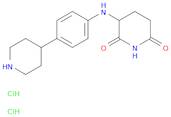 3-((4-(Piperidin-4-yl)phenyl)amino)piperidine-2,6-dione dihydrochloride