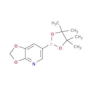 6-(4,4,5,5-tetramethyl-1,3,2-dioxaborolan-2-yl)-[1,3]dioxolo[4,5-b]pyridine