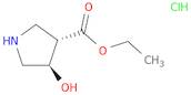 Ethyl trans-4-hydroxypyrrolidine-3-carboxylate hydrochloride