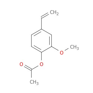 2-Methoxy-4-vinylphenyl acetate