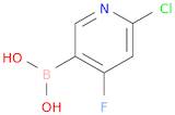 (6-Chloro-4-fluoropyridin-3-yl)boronic acid