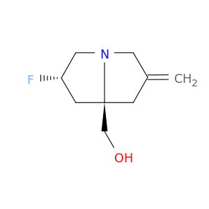 (2S,7aR)-2-Fluorotetrahydro-6-methylene-1H-pyrrolizine-7a(5H)-methanol