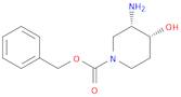 Benzyl (3S,4R)-3-amino-4-hydroxypiperidine-1-carboxylate