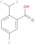 2-(Difluoromethyl)-5-fluorobenzoic acid