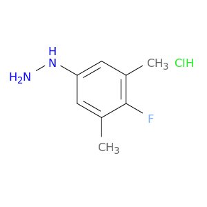(4-Fluoro-3,5-dimethylphenyl)hydrazine hydrochloride