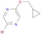 2-Bromo-5-(cyclopropylmethoxy)pyrazine