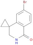 6'-Bromo-2',3'-dihydro-1'H-spiro[cyclopropane-1,4'-isoquinolin]-1'-one