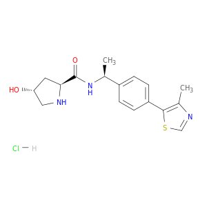 (2S,4R)-4-Hydroxy-N-((S)-1-(4-(4-methylthiazol-5-yl)phenyl)ethyl)pyrrolidine-2-carboxamide hydroch…