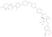 4-(4-((1-(4-((trans-3-(4-Cyano-3-methoxyphenoxy)-2,2,4,4-tetramethylcyclobutyl)carbamoyl)phenyl)pi…