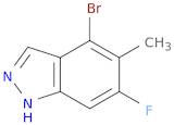4-Bromo-6-fluoro-5-methyl-1H-indazole
