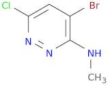 4-Bromo-6-chloro-N-methylpyridazin-3-amine