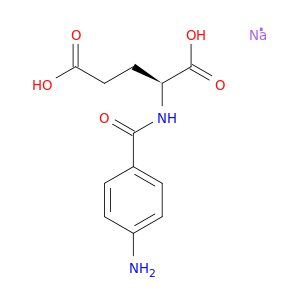 N-(4-Aminobenzoyl)-L-glutamic acid monosodium salt