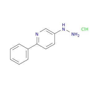 5-HYdrazino-2-phenylpyridine hydrochloride