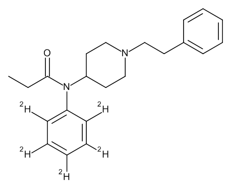 Fentanyl-D5, 1mg/ml in Methanol