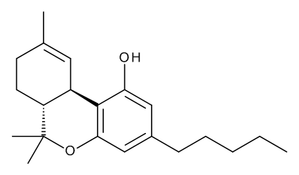 (-)-δ-9-THC (Dronabinol) 5.0 mg/ml in Methanol
