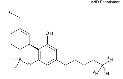 d,l-11-Hydroxy-δ-9-THC-D3, 0.1mg/ml in Methanol