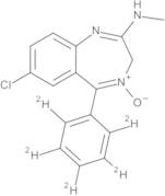 Chlordiazepoxide-D5, 0.1mg/ml in Acetonitrile