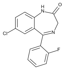 Desalkylflurazepam, 1mg/ml in Methanol