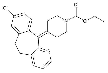 Loratadine 0.1 mg/ml in Methanol