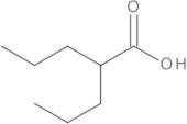 Valproic acid, 1mg/ml in Methanol