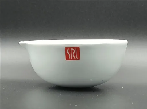 Dish Evaporating Porcelain, 100ml, OD 75mm, RB, Deep with Spout