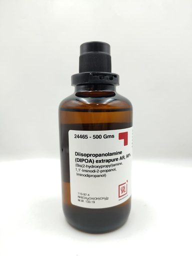 Diisopropanolamine (DIPOA) extrapure AR, 98%