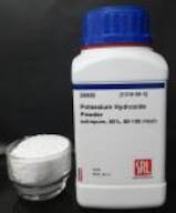 Potassium Hydroxide Powder extrapure, 85%, 80-100 mesh