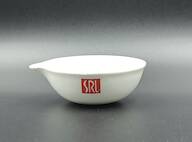 Dish Evaporating Porcelain, 40ml, OD 60mm, RB, Deep with Spout