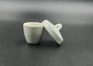Crucible Porcelain, 5ml, Tall with Lid