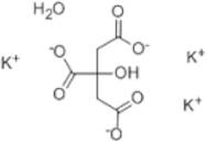Potassium Citrate Tribasic Monohydrate extrapure AR, 99%