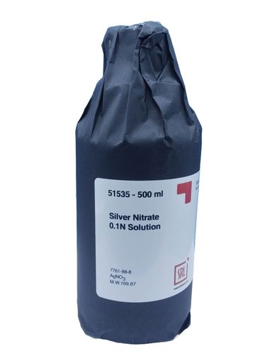 Silver Nitrate 0.1N Solution