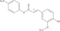 4-Nitrophenyl trans-Ferulate extrapure, 98%