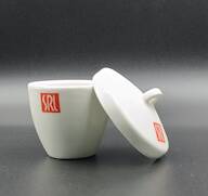 Crucible Porcelain, 30ml, Tall with Lid