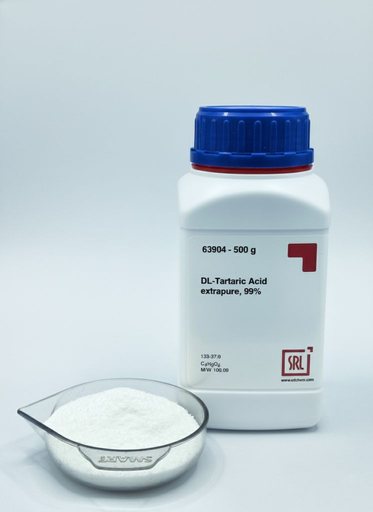 DL-Tartaric Acid extrapure, 99%