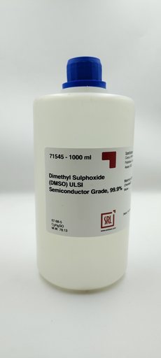 Dimethyl Sulphoxide (DMSO) ULSI Semiconductor Grade, 99.9%