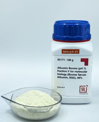 Albumin Bovine (BSA) (pH 7) fraction V for molecular biology, 98%
