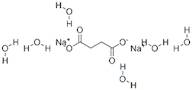 Sodium Succinate Hexahydrate Dibasic extrapure AR, 99%