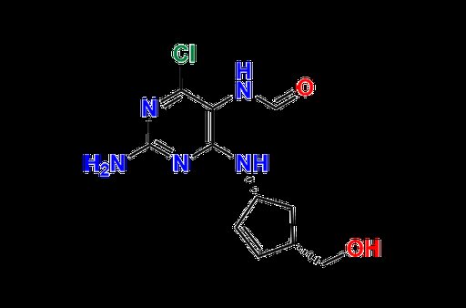 N-(2-Amino-4-chloro-6-(((1R,4S)-4-(hydroxymethyl)cyclopent-2-en-1-yl)amino)pyrimidin-5-yl)formamide