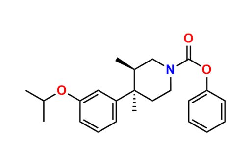 (3R,4R)-Phenyl 4-(3-isopropoxyphenyl)-3,4-dimethylpiperidine-1-carboxylate
